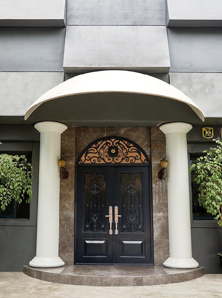 Hermès-Inspired Entrance Door Series